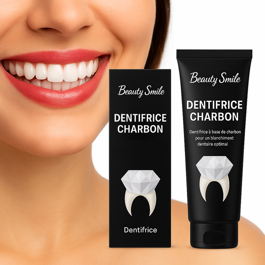 Dentifrice Blanchissant au charbon actif végétal bio - Beauty Smile ©